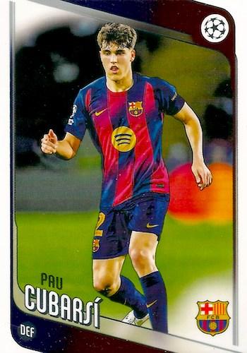 PAU CUBARSI 2025-26 Topps UEFA Club Competitions