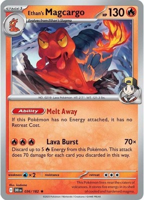Ethan's Magcargo 036/182 Destined Rivals