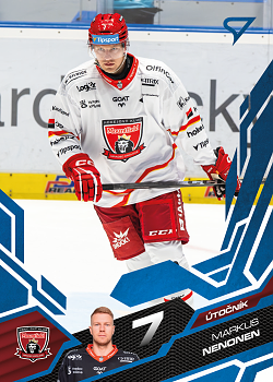 MARKUS NENONEN 25-26 SportZoo Série1 Tipsport ELH Azzure Blue – 2025-26 – Parallel