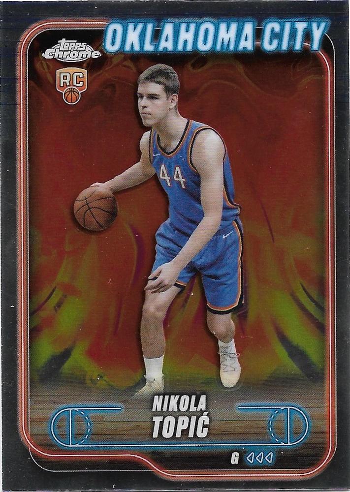 NIKOLA TOPIĆ 2024-25 Topps Chrome