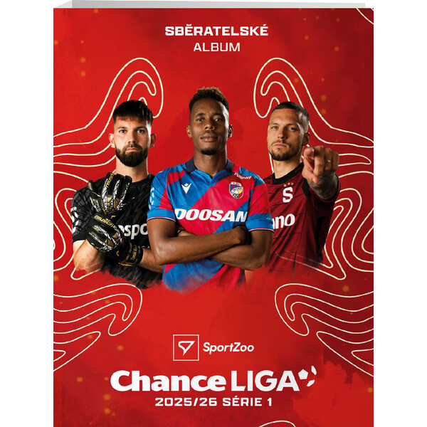Deskové album - fotbalové kartičky SportZoo Chance Liga 2025/26 – 1. série
