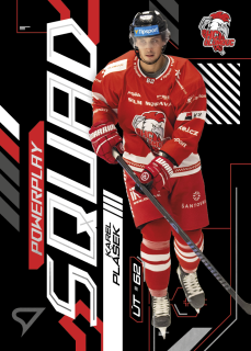 KAREL PLÁŠEK 24-25 SportZoo Série2 Tipsport ELH Powerplay Squad – 2024-25 – Insert
