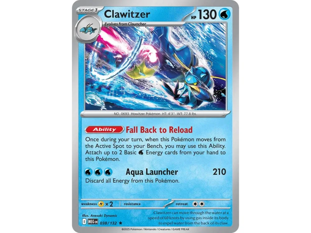 Clawitzer 038/132 Phantasmal Flames