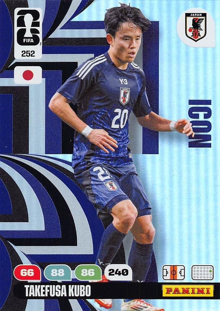 TAKEFUSA KUBO 2026 Panini FIFA World Cup