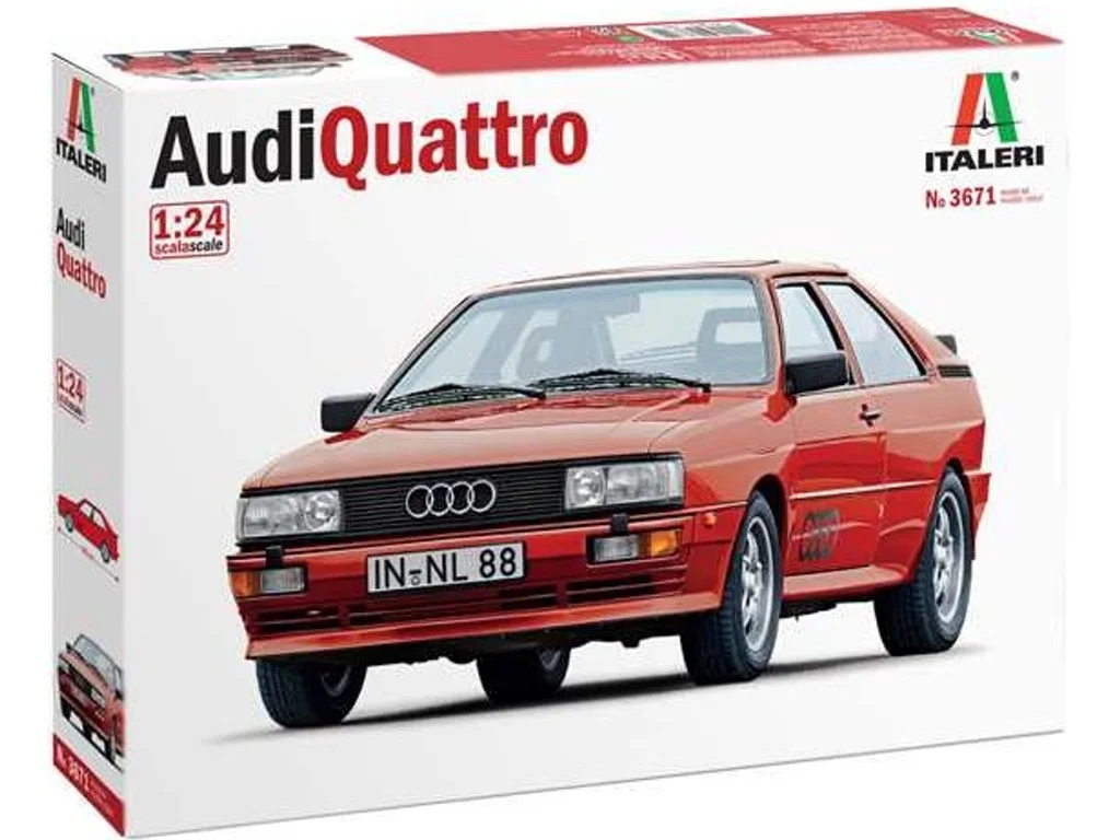 Italeri 3671 – Audi Quattro 1:24