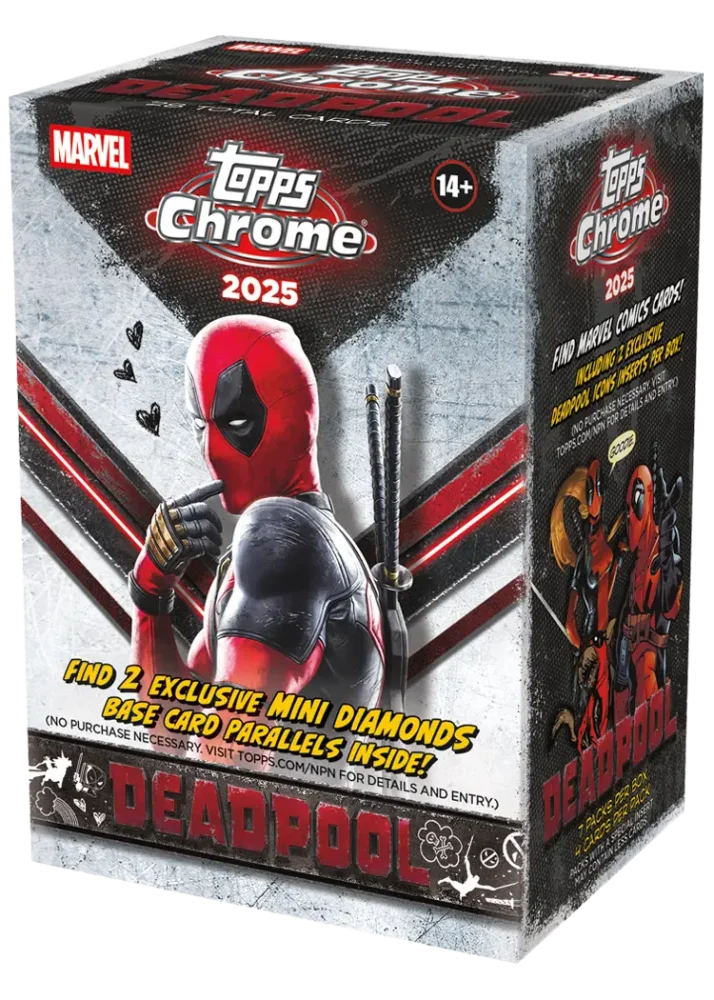 2025 Topps Deadpool Chrome Blaster Box