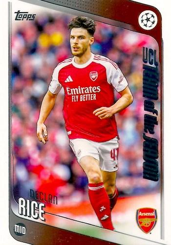DECLAN RICE 2025-26 Topps UEFA Club Competitions