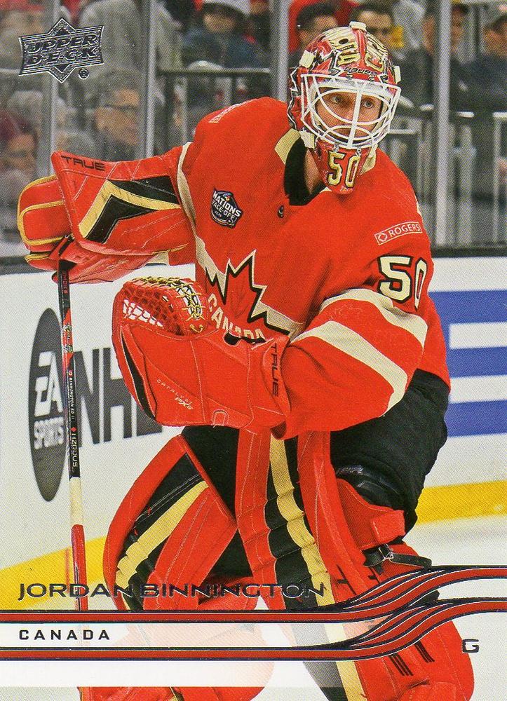 JORDAN BINNINGTON TEAM CANADA 2025-26 Upper Deck Extended – Base