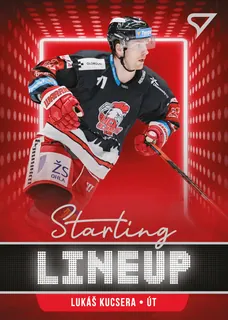 LUKÁŠ KUCSERA 21-22 SportZoo Série2 Tipsport ELH Starting Lineup – 2021-22 – Insert