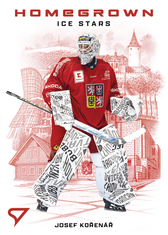 JOSEF KOŘENÁŘ 2026 Hokejové Česko SportZoo HOMEGROWN ICE STARS