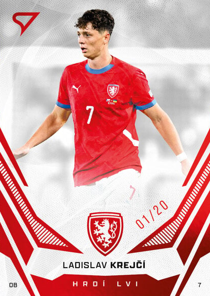 LADISLAV KREJČÍ 2025 Sportzoo Hrdí Lvi RED 18/20