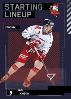 Jan Káňa - SportZoo Tipsport 2023-24 II.série Starting Lineup – Insert
