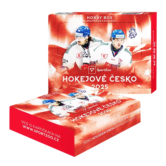 2025 SportZoo Hokejové Česko Hockey Hobby Box