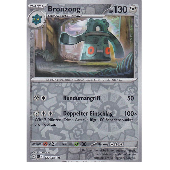 Bronzong 127/191 Surging Sparks