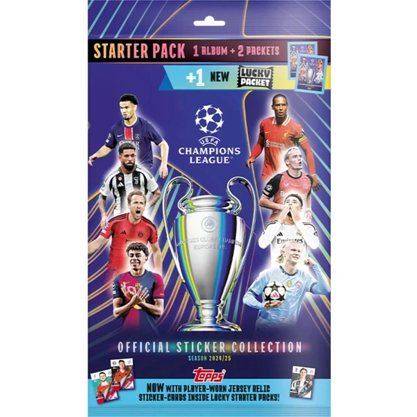 Startovací balíček Topps Champions League 2025