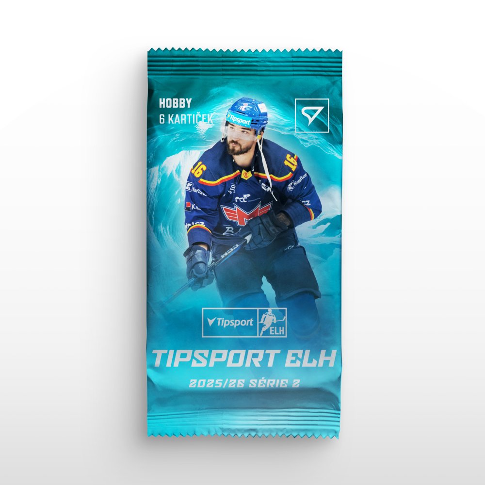 2025-26 Hobby balíček – hokejové kartičky SportZoo Tipsport ELH – 2. série