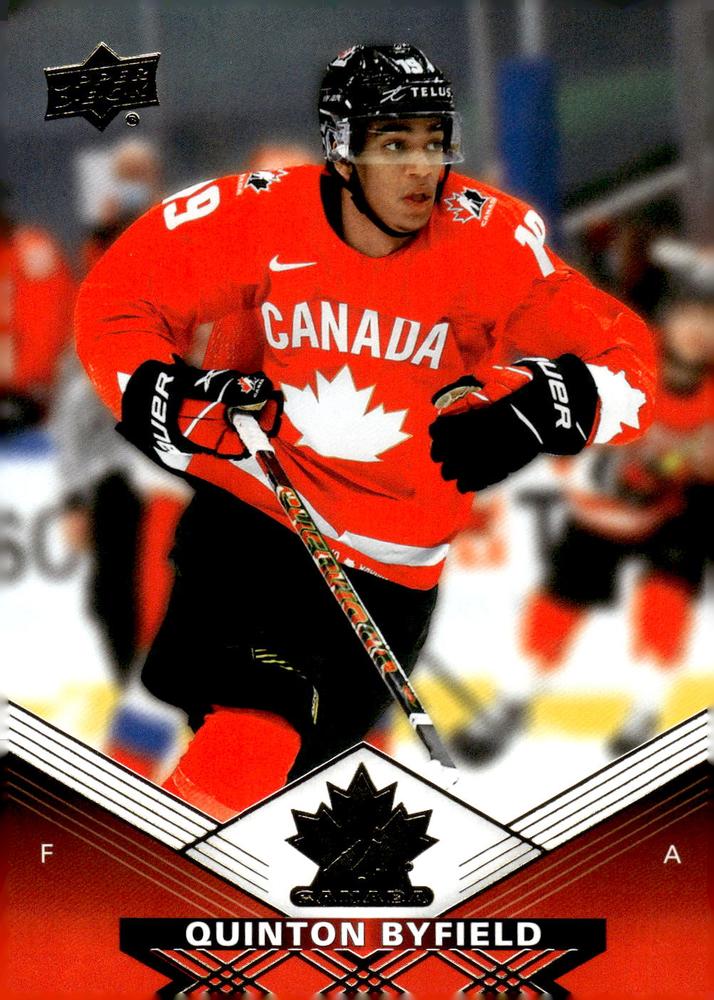 Quinton Byfield 2025-26 Tim Hortons Team Canada