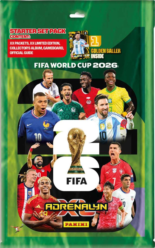 FIFA WORLD CUP 2026 - ADRENALYN - starter set – PANINI