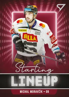 MICHAL MORAVČÍK 21-22 SportZoo Série2 Tipsport ELH Starting Lineup