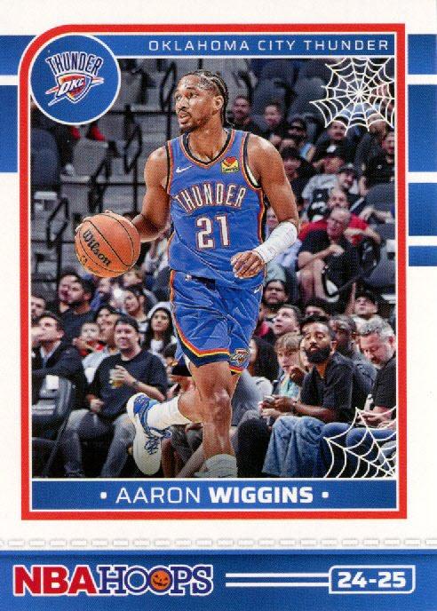 AARON WIGGINS 2024-25 Hoops Haunted Hoops