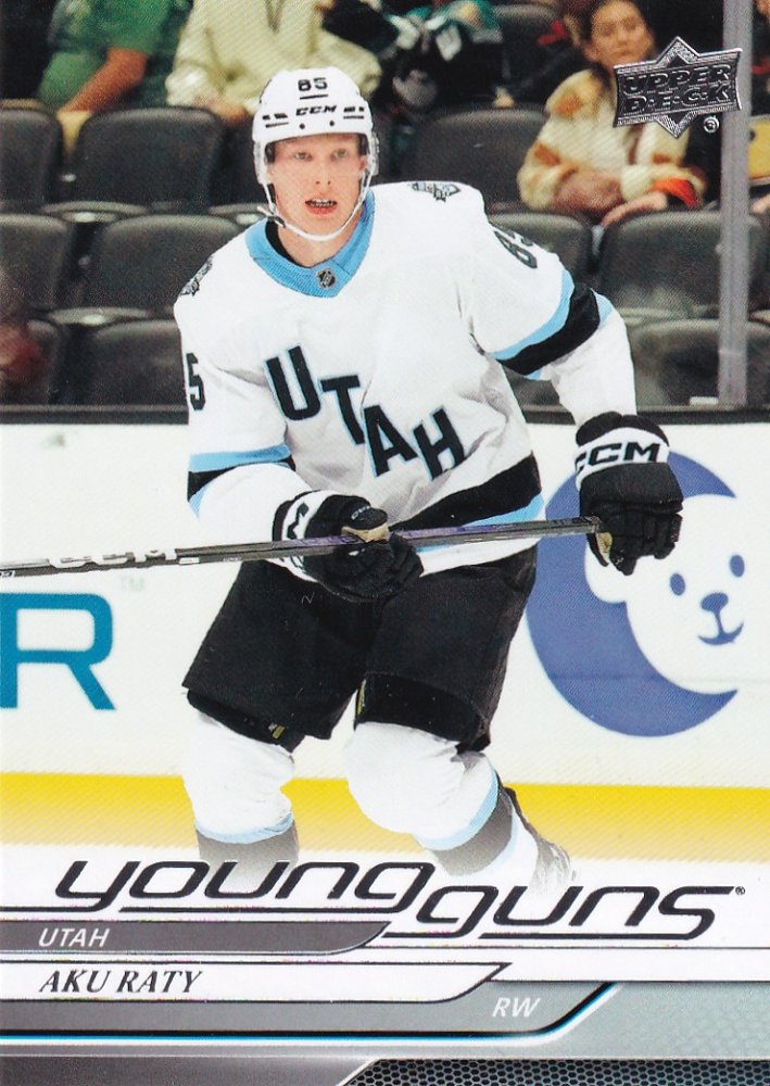 AKU RATY 24-25 UD Hockey Série2 Young Guns