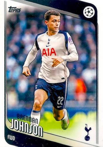 BRENNAN JOHNSON 2025-26 Topps UEFA Club Competitions
