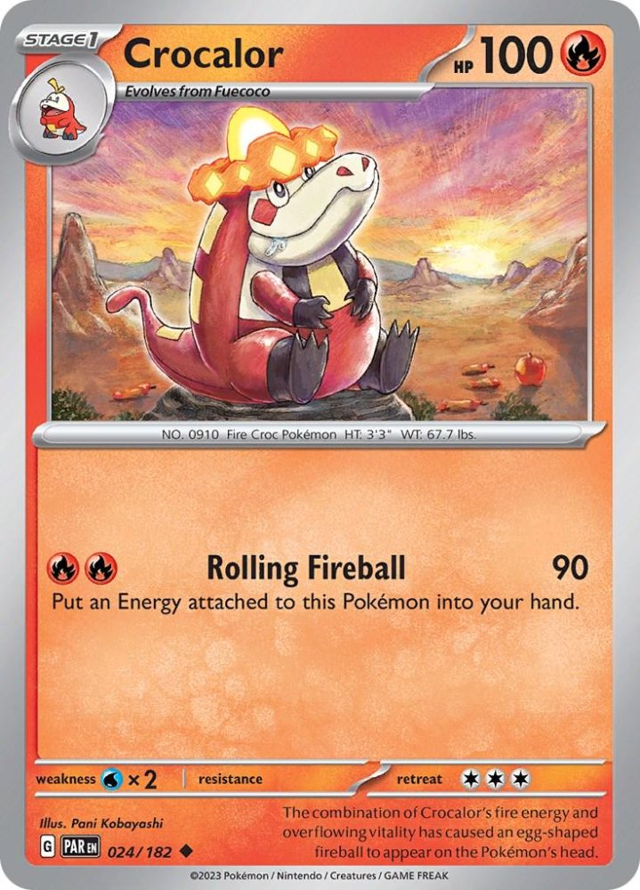 Crocalor 024/182 Paradox Rift