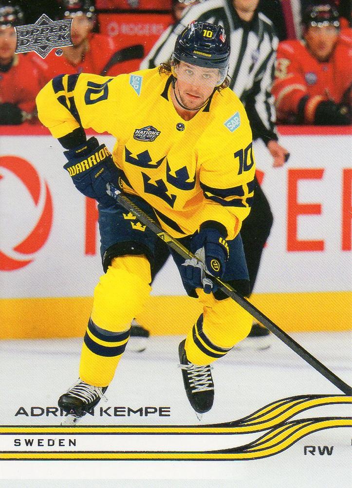 ADRIAN KEMPE TEAM SWEDEN 2025-26 Upper Deck Extended