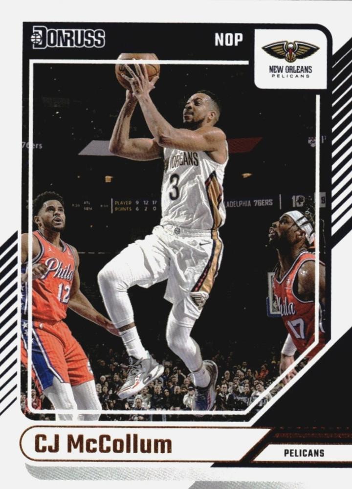 CJ MCCOLLUM 2024-25 Donruss