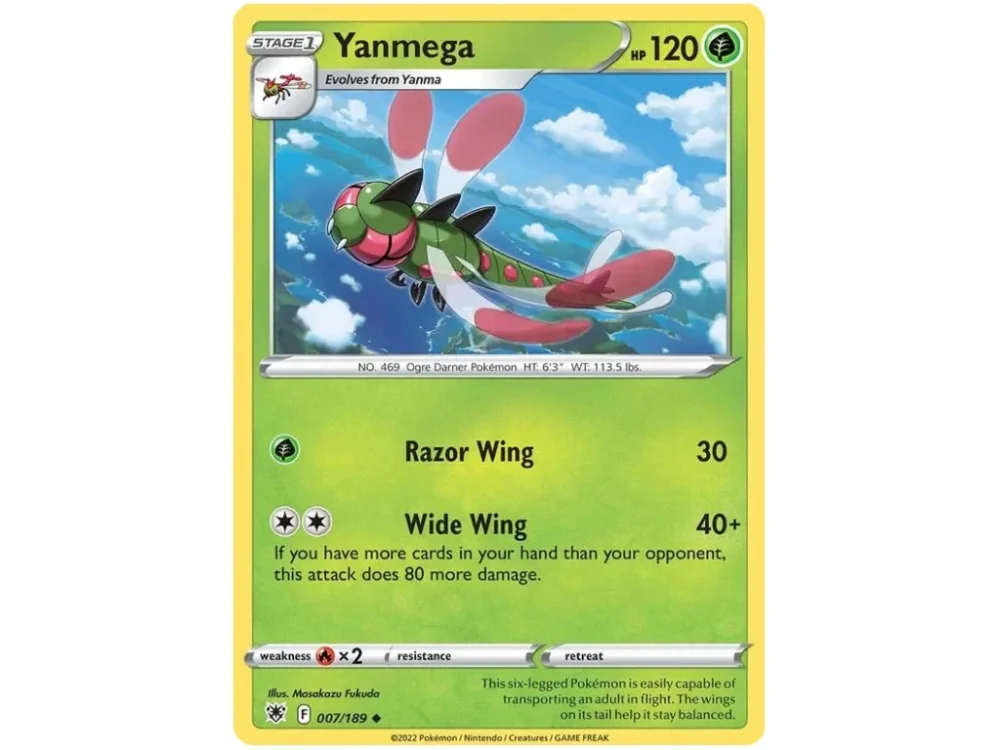 Yanmega 007/189 Astral Radiance