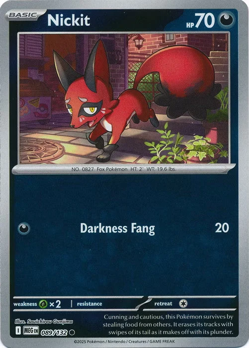 Nickit 089/132 Mega Evolution