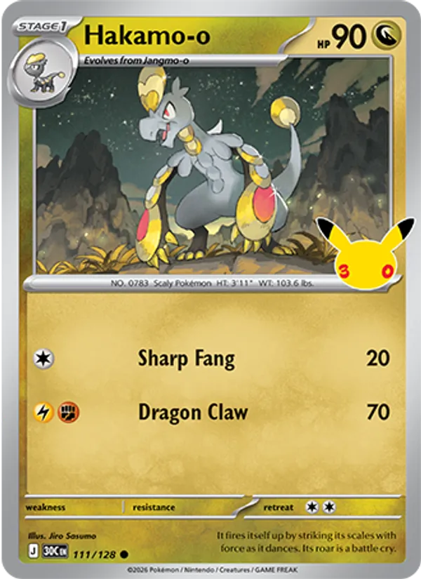 Hakamo-o – #111 – 30th Celebration – holo – en