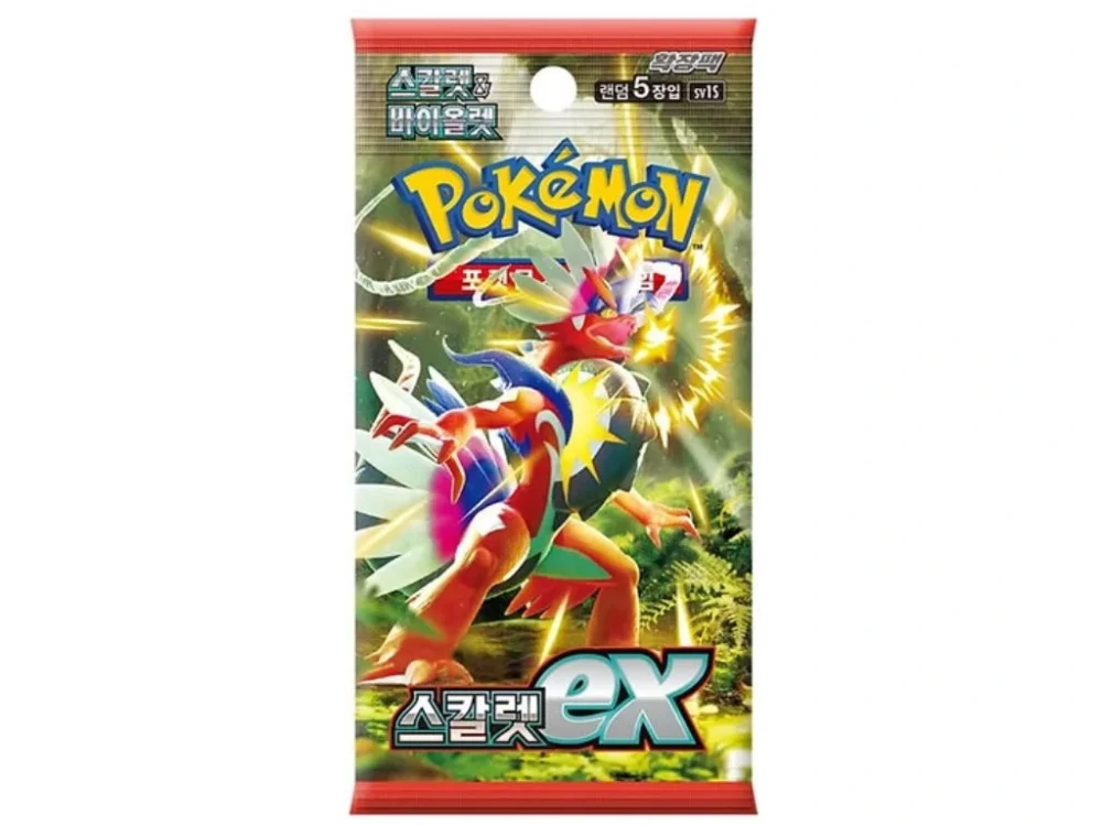 Pokémon Scarlet ex Booster - KOR