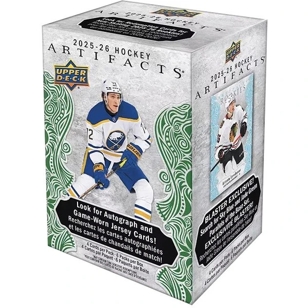 2025-26 Upper Deck Artifacts Hockey Blaster Box