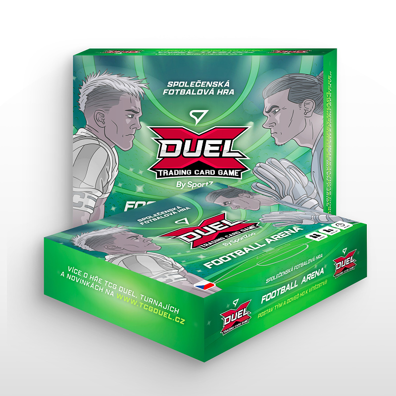 Stolní fotbalová hra SportZoo TCG Duel Česko – Football Arena