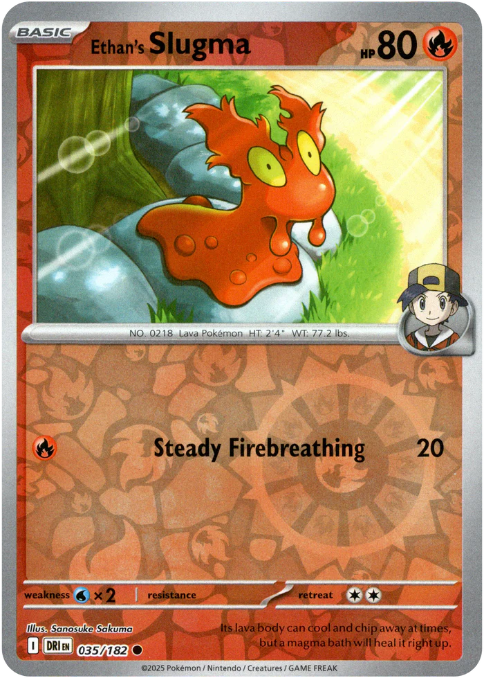 Ethan's Slugma 035/182 Destined Rivals