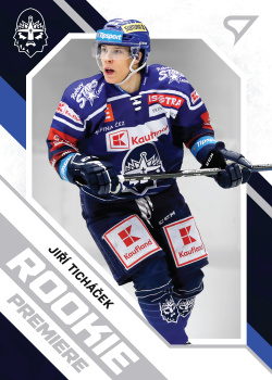 JIŘÍ TICHÁČEK 21-22 SportZoo Série2 Tipsport ELH Rookie Premiere