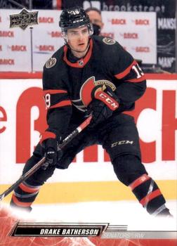 DRAKE BATHERSON 22-23 UD Hockey Serie1 – 2022-23 – Upper Deck – Base