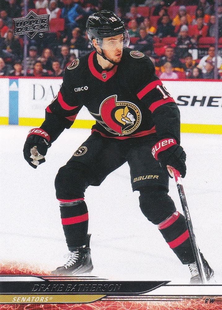 DRAKE BATHERSON 24-25 UD Hockey series1 – 2024-25 – Upper Deck – Base