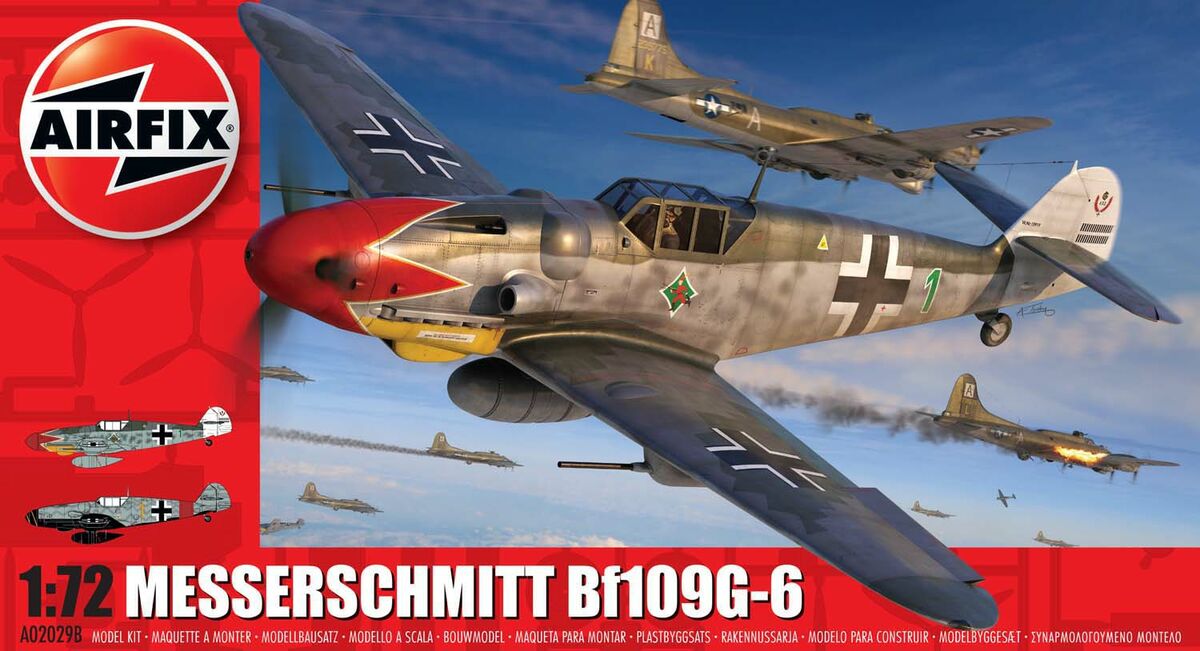 Airfix A02029B – Messerschmitt Bf 109 G-6 1:72