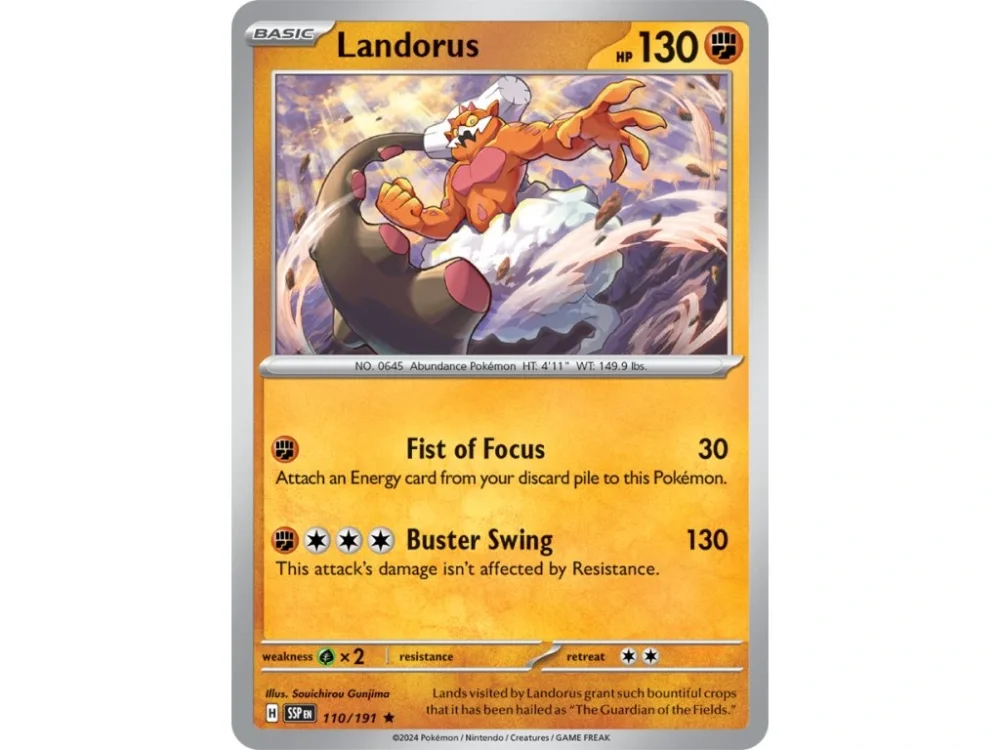 Landorus 110/191 Surging Sparks – Nintendo