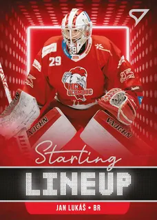 JAN LUKÁŠ 21-22 SportZoo Série2 Tipsport ELH Starting Lineup – 2021-22 – Insert