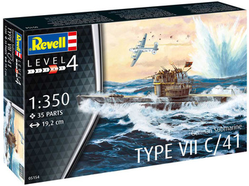 1:350 German Submarine Type VII C/41