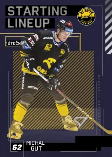 MICHAL GUT 23-24 SportZoo Série2 Tipsport ELH Starting Line-Up – 2023-24 – Insert