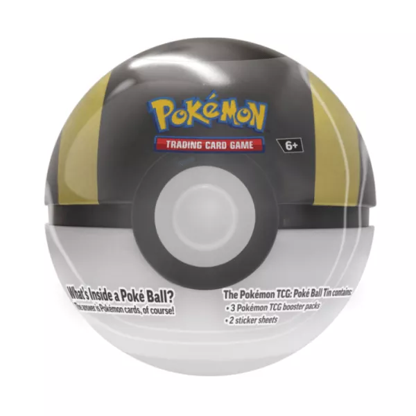 Pokémon Pokéball Tin black