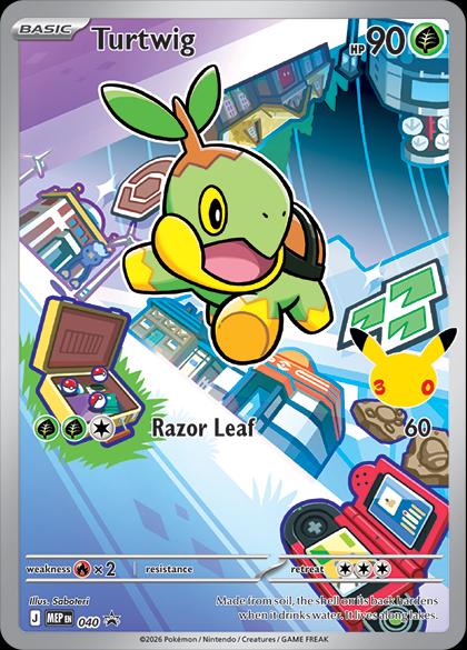 Turtwig 040 Mega Evolution Promo