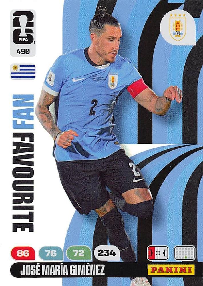 JOSÉ MARÍA GIMÉNEZ 2026 Panini FIFA World Cup