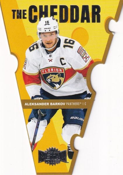 ALEXANDER BARKOV 21-22 Metal Universe The Cheddar – 2021-22 – Upper Deck – Insert