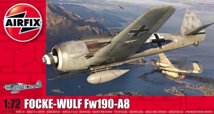 Airfix A01020A – Focke-Wulf Fw 190 A-8 1:72