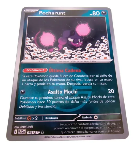 Pecharunt 143/217 Ascended Heroes